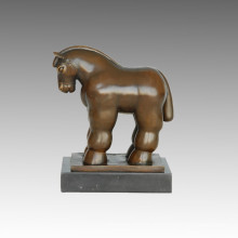 Статуя животных с изящной конной бронзовой скульптурой, Фернандо Ботеро TPE-1000